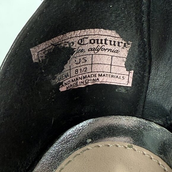 Juicy Couture Black Macarena Block Heel Strapy Handle - Picture 5 of 15